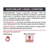 15 - MuscleBlaze Liquid L-Carnitine, 450 ml Tangy Orange