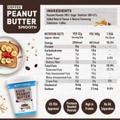 4 - Myfitness Coffee Peanut Butter,  510 g  Smooth 
