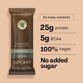 6 - Green Protein Flavoured Pea Protein Sport,  0.072 lb  Mochaccino (Pack of 12) 