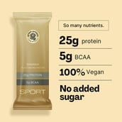 6 - Green Protein Flavoured Pea Protein Sport,  0.072 lb  Banana Caramel (Pack of 12) 