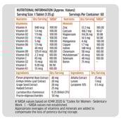 9 - HealthKart HK Vitals Multivitamin with Probiotics,  60 tablet(s)  Unflavoured 