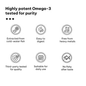 6 - HealthKart HK Vitals Triple Strength Fish Oil (46:38),  60 softgels 