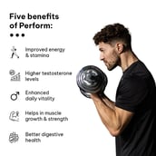 4 - HealthKart HK Vitals Perform (for Stamina Vitality Power & Vigor), 60 capsules