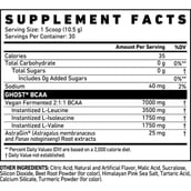 3 - Ghost BCAA,  0.69 lb  30 Servings  Kiwi Strawberry 