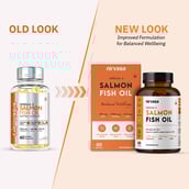 8 - Nirvasa Omega 3 Salmon Fish Oil,  60 softgels 