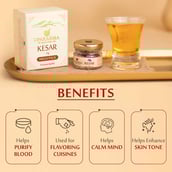 3 - Upakarma Ayurveda Premium Quality Kesar,  Natural  2 g 