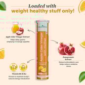 2 - Neuherbs Apple Cider Vinegar with Mother Effervescent,  20 tablet(s)  Orange 