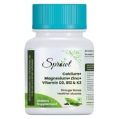 1 - Sprowt Calcium+ Magnesium+ Zinc+ Vitamin D3 B12 & K2,  30 tablet(s)  Unflavoured 