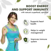 3 - Sprowt Spirulina,  60 capsules 