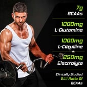 4 - Naturyz Instantized BCAA 7000 PRO, 0.33 lb 11 Servings Mango