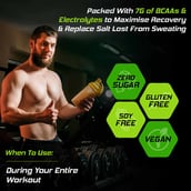 8 - Naturyz Instantized BCAA 7000 PRO,  0.88 lb  30 Servings  Mango 