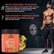 6 - Naturyz Instantized BCAA 5000 PRO, 0.55 lb 25 Servings Mix Fruit Cocktail
