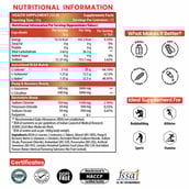 9 - Naturyz Instantized BCAA 5000 PRO, 0.33 lb 15 Servings Mix Fruit Cocktail