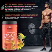 6 - Naturyz Instantized BCAA 5000 PRO,  0.66 lb  30 Servings  Mix Fruit Cocktail 
