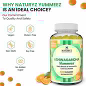 8 - Naturyz Ashwagandha Orange,  30 gummies 