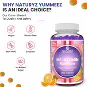 9 - Naturyz Melatonin,  30 gummies  Orange 