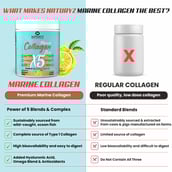6 - Naturyz Marine Collagen Skin X5,  150 g  Lemon 