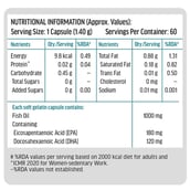 1 - HealthKart Fish Oil 60 Softgels with Multivitamin 60 vegetarian tablets,  2 Piece(s)/Pack 