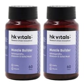 HealthKart HK Vitals Muscle Builder, 60 tablet(s) - Pack of 2