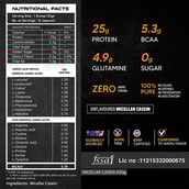 2 - AS-IT-IS Nutrition Micellar Casein,  1.1 lb  Unflavoured 