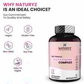 9 - Naturyz High Potency L-Glutathione Complex,  Unflavoured  50 tablet(s) 