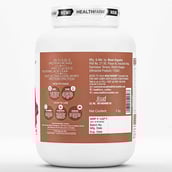 2 - Healthfarm Muscle Whey 4.4lb with Creatine Monohydrate 0.55lb Combo,  3 Piece(s)/Pack  Double Rioch Chocolate & Unflavoured (with Shaker) 
