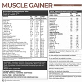 6 - Healthfarm Muscle Gainer 6.6lb with Creatine & Intra BCAA Combo, 3 Piece(s)/Pack Chocolate, Unflavoured & Island Fusion (with Free Shaker)