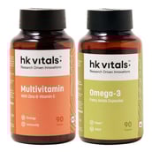 HealthKart Multivitamin & Omega 3 1000mg Combo