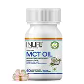 4 - INLIFE 100% Pure MCT Oil,  60 veggie capsule(s)  Unflavoured 