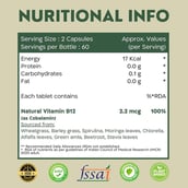 4 - Nutrabud Organics Plant Based Vitamin B12,  120 capsules  Unflavoured 
