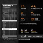 2 - AS-IT-IS Nutrition Soy Protein Isolate,  4.4 lb  Unflavoured 