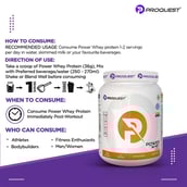 3 - Proquest Power Whey Protein,  4.4 lb  Kesar Pista 