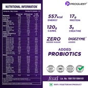 4 - Proquest Power Mass,  6 lb  Mango 