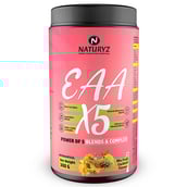 1 - Naturyz EAA X5,  Mix Fruit Cocktail  0.66 lb  25 Servings 
