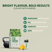 2 - bGREEN Plant Protein Pea Protein Isolate, 2.2 lb Orange