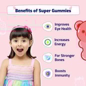 5 - Gritzo Super Gummies Multivitamin for Kids, 30 gummies Natural Strawberry