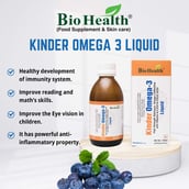 2 - Bio Health Kinder Omega 3 Syrup,  150 ml 
