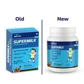 4 - Supermilk Overall Growth for 4-7 Yrs Protein & Nutrition Drink Mix Powder,  1 kg  Double Chocolate 