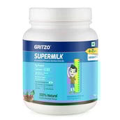 10 (2 - Supermilk Height+ for 4-7 Yrs Personalized Protein & Nutrition Drink Mix Powder, 1 kg Double Chocolate