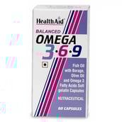 2 - HealthAid Balanced Omega 3-6-9,  60 capsules 
