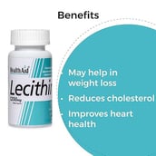 4 - HealthAid Lecithin (1200mg),  50 capsules 