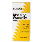 4 - HealthAid Evening Primrose Oil With Vitamin E (1000 mg),  30 capsules 
