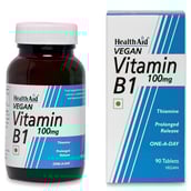 1 - HealthAid Vitamin B1 100mg (Thiamin),  Unflavoured  90 tablet(s) 