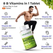 5 - Health Veda Organics Plant Based B-Complex,  120 tablet(s)  Unflavoured 