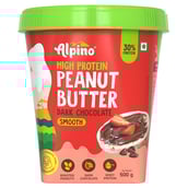 1 - Alpino High Protein Peanut Butter, 500 g Dark Chocolate Smooth