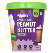 1 - Alpino Peanut Butter,  1 kg  Chocolate Smooth 