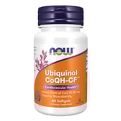 1 - Now Ubiquinol COQH-CF,  60 softgels 