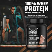 3 - Foodstrong 100% Whey Protein, 4 lb Rich Chocolate