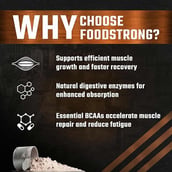 4 - Foodstrong 100% Whey Protein, 4 lb Malai Kulfi