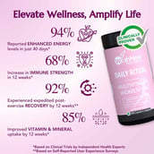 7 - WishNew Wellness Beauty Collagen 21 Sachets & Liposomal Glutathione 30 Caps with Multivitamin Women 18+ Combo,  60 capsules  Arctic Blueberry 